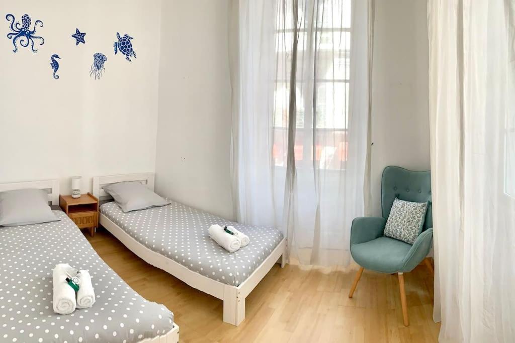 Saint Philippe - T3 Terrasse Pres De La Plage Ницца Экстерьер фото